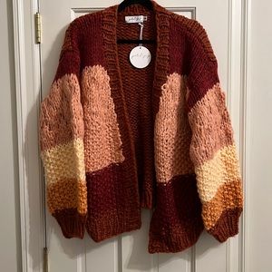 Chunky Knit Fall Cardigan